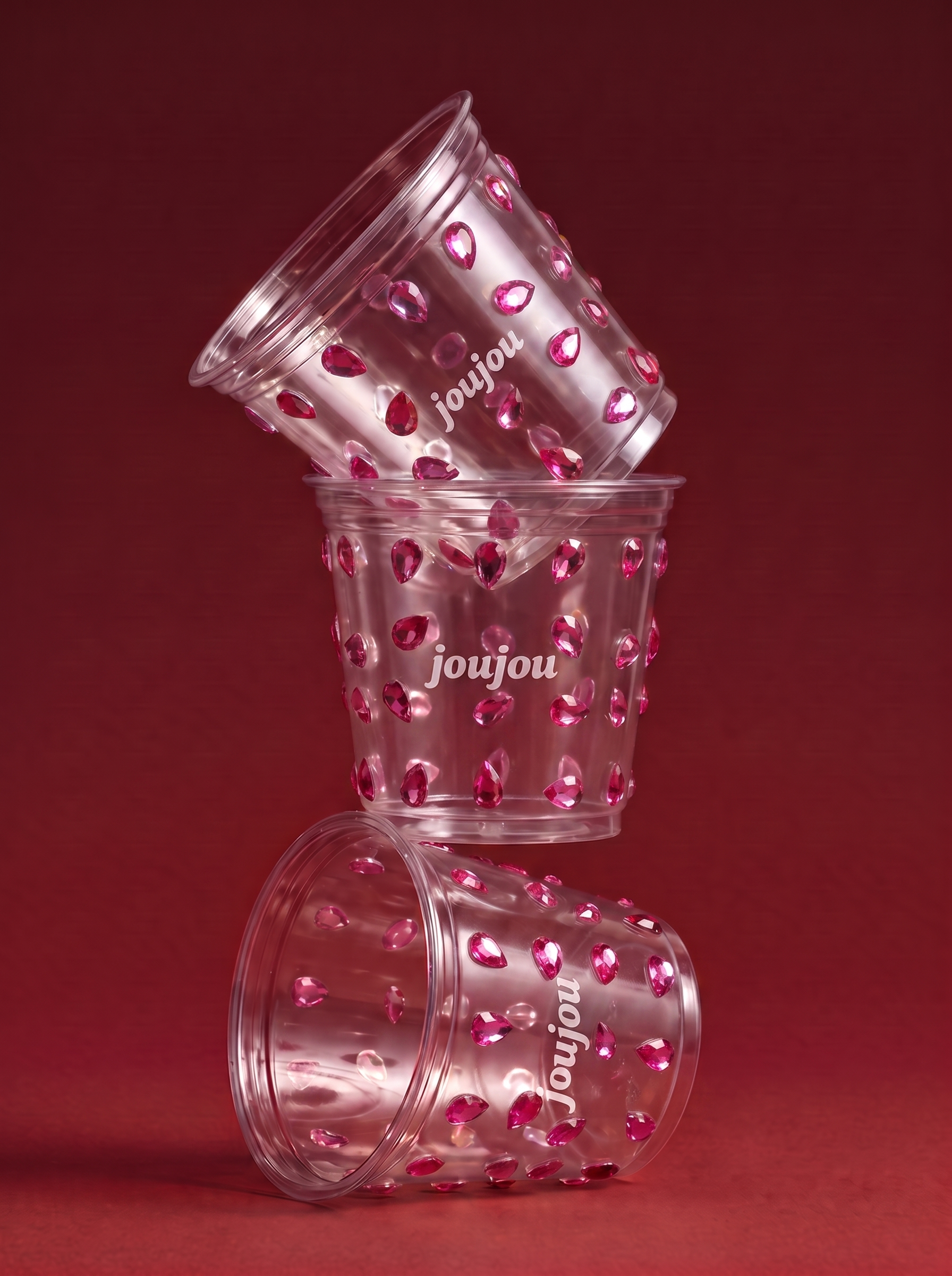 Pink Sugar Rhinestones